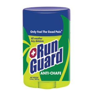 Stop chafing with RunGuards Anti-Chafe Stick / Balm.
