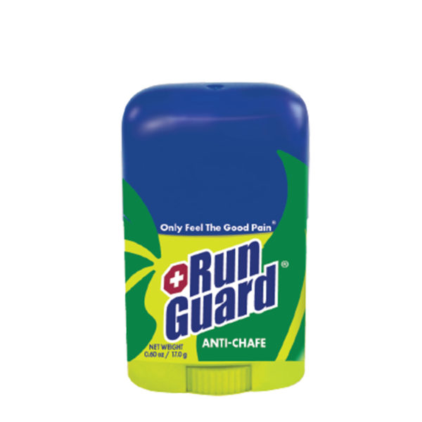 Stop chafing with RunGuards Anti-Chafe Stick / Balm.