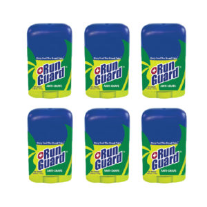 Stop chafing with RunGuards Anti-Chafe Stick / Balm.